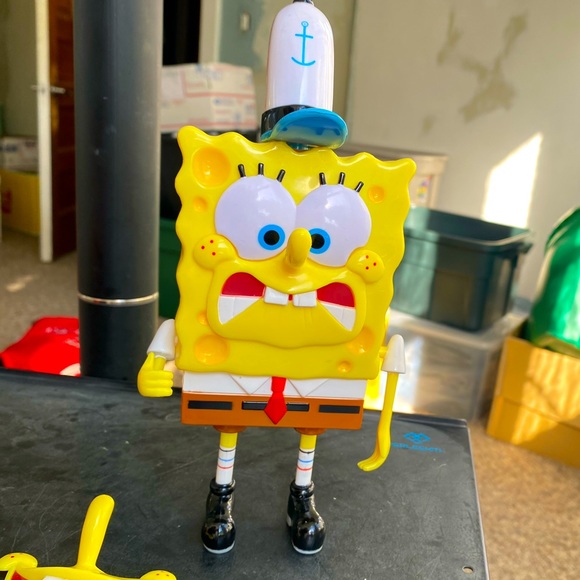 2002 Viacom Spongebob Squarepants Make A Bob Parts 9” Action Figure - Picture 1 of 10